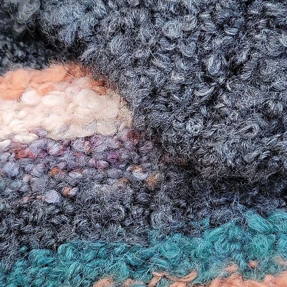 Moth Murray‎ Sweater wool mohair blend multicolor striped Anthropologie S Italy - Picture 4 of 10